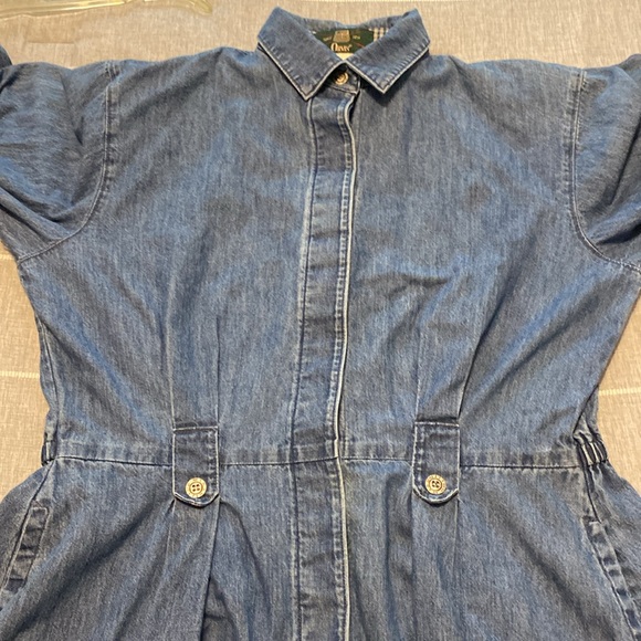 Vintage Orvis Women’s  Cotton Long Sleeve Dress - Picture 12 of 12